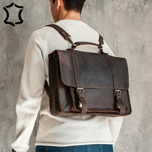 Classic Full-Grain Briefcase