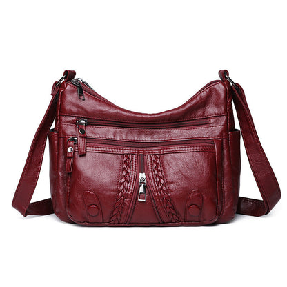 Brielle - Multi-compartment Washed  Bag
