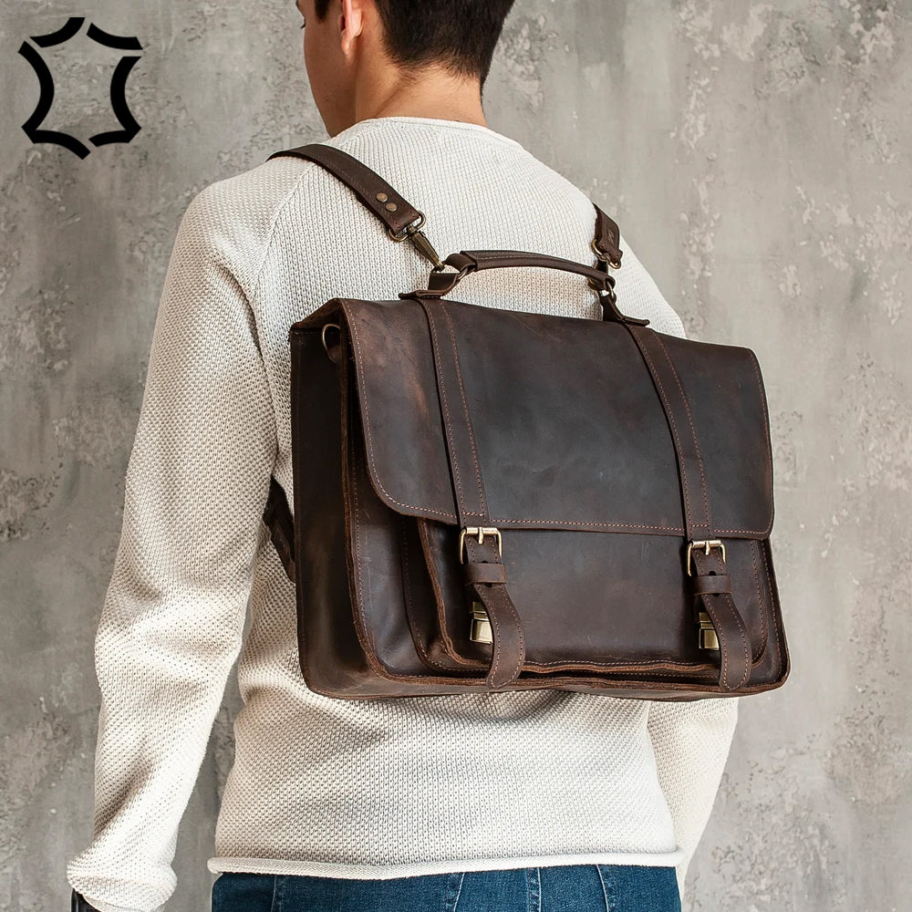Classic Full-Grain Briefcase