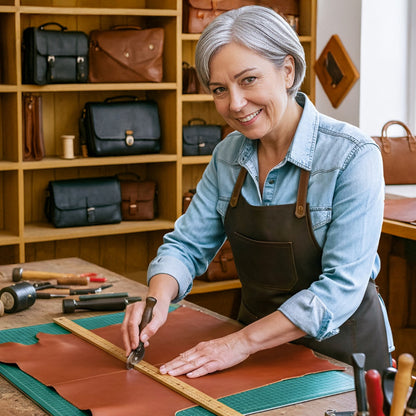 Lila - Retro Portable Messenger Bag