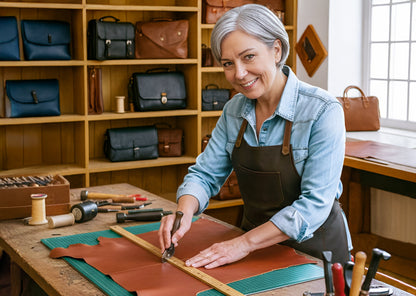 Amber -  Unique One-shoulder Crossbody Square Pouch