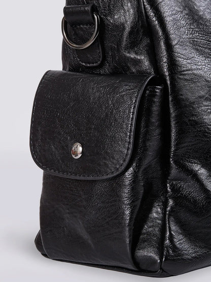Classic Multi-Pocket Shoulder Bag – Stylish & Versatile for Everyday Use