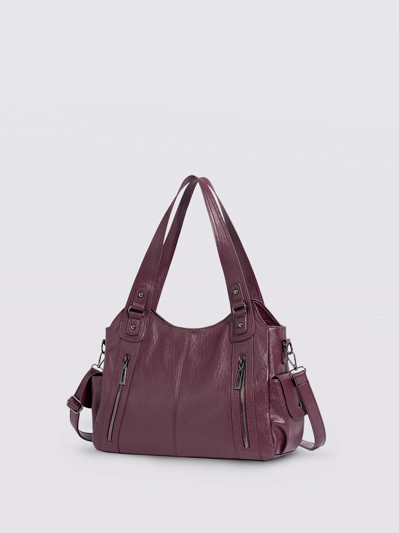 Classic Multi-Pocket Shoulder Bag – Stylish & Versatile for Everyday Use